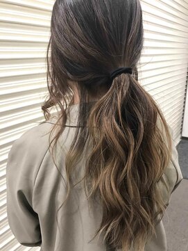 ボタニウム バイ アールサロン(BOTANIUM by RrSALON) 外国人風グラデーションカラー×ミルクティーベージュ☆