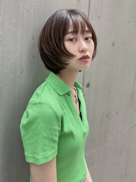 ナンバー アンフィール 渋谷(N° anfeel) ふんわりレイヤーボブ