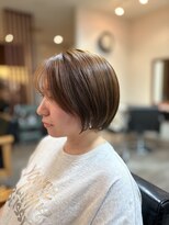 カルマ(CALMA)&nbsp;まとまりショートボブ【ユウ/柏木裕太/流山おおたかの森】