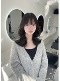 韓国ミディ【韓国レイヤー/ハッシュカット/ザクザクレイヤー】