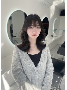 サジャ バイ エレン(SAJA by Ellen) 韓国ミディ【韓国レイヤー/ハッシュカット/ザクザクレイヤー】