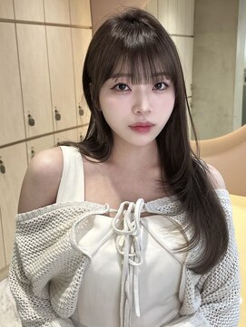 グロー 大宮(GLROW) ハッシュカットザクザクレイヤー韓国フェイスレイヤー