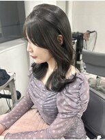 ユーフォリア 渋谷グランデ(Euphoria SHIBUYA GRANDE)&nbsp;オリーブグレージュ　赤み消しカラー