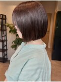 【mimura】ぱつっとボブ　ストレートボブ　縮毛矯正　草加　谷塚