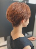 似合わせショート/フェザーショート/細めハイライト