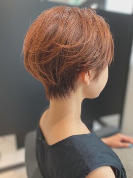 ジエクト 心斎橋 似合わせショート/フェザーショート/細めハイライト