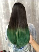 グラデーションカラーグリーン