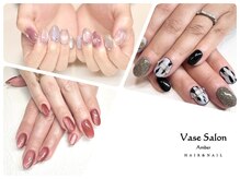 アンバー(Amber)の雰囲気（ネイルメニューも好評、ネイリストも常駐しております^_^）