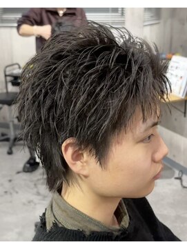ビカムメンズヘアー 栄店(become men's hair) スパイキーショートY2K平成ヘア
