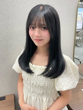 ボタン ハカタ(VOTAN hakata) 福岡美容室/ブルーブラック