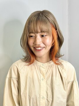 クロト(Clotho) イヤリングカラー/ダブルカラーブリーチハイライト白髪染め