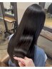 ”最高級ランク”髪質改善ストレート+カット+Tr　￥25850～