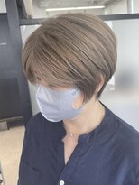 ジルチ ヘアー(Zilch hair)&nbsp;白髪ぼかし/白髪染め/ショートカット/40代50代/【北堀江】