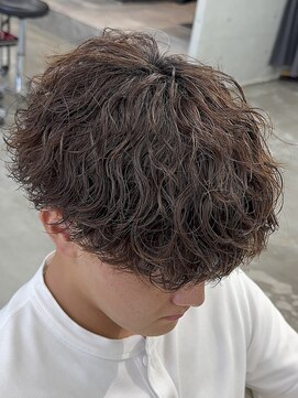 エデアンホンテン メンズサロン(EDEAN 本店 (旧:EDEAN 上通)) 熊本メンズサロン波巻きスパイラル波巻きパーマシャドウパーマ