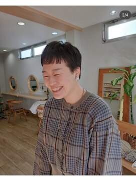 短さの中にも可愛さを