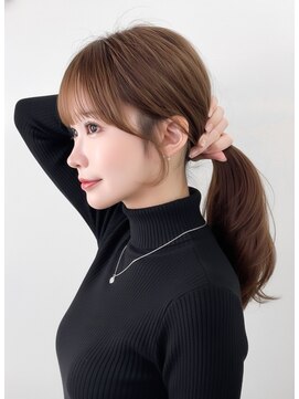 アフロート トウキョウ(AFLOAT TOKYO) 大人可愛い小顔顔まわりカットサイドバング後れ毛