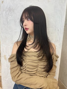 ロンドアリシア 金山(Lond Alexia) レイヤーカット/韓国/前髪/顔まわり