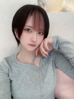 リアイス(Re:ICE) ピンクフェイスフレーミングインナーカラーミニウルフ中性ショ