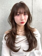 ロンドホットリップ 立川(Lond hot lip) 韓国顔周り/バタフライカット/ワンホンレイヤー/立川