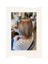 ビートルジャック Beetle Jack ふんわり柔らかいくびれミディアムボブ×ニュアンスカラー