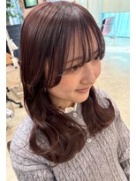 ルナバイルヴェール(LUNA by LeVert)&nbsp;春にオススメブリーチなし★ピンクブラウン★