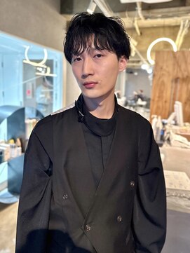 イトシテ シャドウパーマ×メンズショートマッシュ 【鎌田 隆雅】