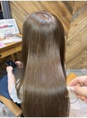 ブリーチなしミルクティーベージュ