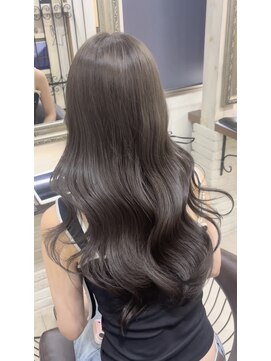 ヘアーアンドメイク シークタチカワ 立川店(Hair&Make Seek) 【澤飯】大流行中ミントベージュ♪ブリーチなしWカラーで赤み0