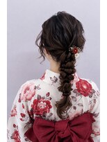 プルクラ ロッポンギ(Pulchra ROPPONGI) 浴衣ヘアセット/編み下ろし/あみおろし
