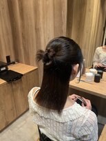 ソルビア ヘアセット(solvia)&nbsp;カチモリハーフアップ