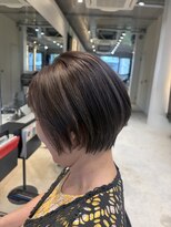 ヘア デザイン リスク(HAIR DESIGN RISK)&nbsp;【RISK 白井琴菜】三鷹 ハイライトショート