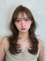 ウィクシーミミ 栄矢場町店(wixy mimi)&nbsp;明るめブラウンベージュ