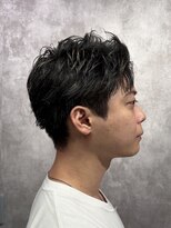 スピン 本八幡(SPIN)&nbsp;MEN’S HAIR/サーフカール/刈り上げセンターパート/本八幡