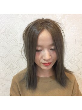 ラッソヘアー(Lasso hair) アッシュカラー