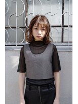 マウロア(MAULOA) 【MAULOA】フェアリー ゆるふわ 小顔 ワンカールロブ