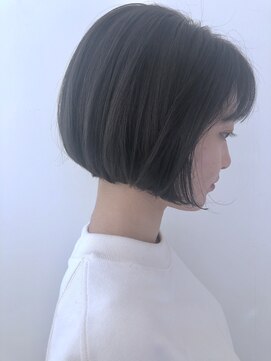 リコ ヘアアンドリラクゼーション(LICO HAIR&RELAXATION) 【LICO】ミニボブ 暗髪カラー