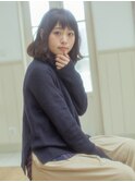 愛され無造作クシュっとボブ【大島】