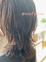 おとなのウルフパーマ＊20代・30代・40代◎//山崎香菜子
