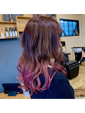 アルファ アルファ(ALPHA ALPHA) ピンクグラデーション