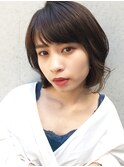 【morio成増/玉井】ニュアンスカール レイヤーボブ　透明感