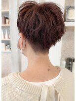キャアリー(Caary)&nbsp;福山ハンサムショートヘア人気Caary気になってた刈り上げ＾＾