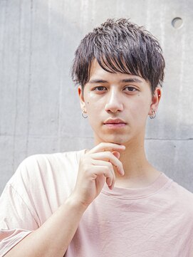 アイヴィ 表参道(IVY) 小久保style☆チャコールグレーかきあげニュアンスマッシュ