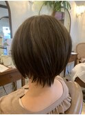 大人ショートボブ