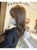【VIVO】神田康之 外国人風カラー アッシュベージュ グレージュ