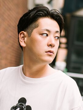 デフ(def) メンズ ハイブロックセンターパートアップバング