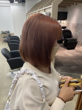 エイトオロク 那覇小禄店(EIGHT oroku) 【EIGHT 小禄店】　ピンクブラウン