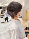 20代30代40代/大人ショートウルフ/ひし形