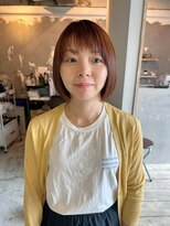 エイチヘア(h hair) 【hhair 四条大宮】ぱっつんボブ