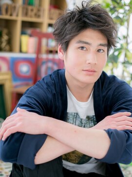 カバーヘア ブリス 上尾西口店(COVER HAIR bliss) かき上げヘアで好感度マニッシュショートc5上尾20代30代40代