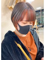 ソソ(soso)&nbsp;【soso 伊勢田】ショートボブ×デザインカラー【横浜/ブリーチ】